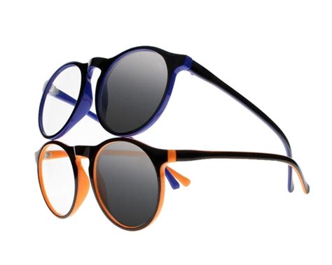 Transition Photochromi Vintage Large Oval Frame Reading Glasses Uv400 Sunglasses Ebay