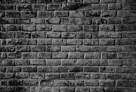 Free Photo Dark Brick Wall Texture