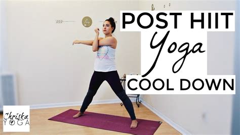 Post Hiit Workout Yoga Cool Down 10 Min Yoga Cooldown