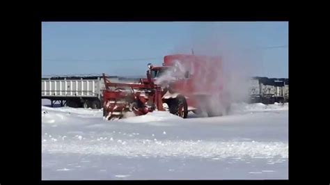 Largest Snow Blower In Northwestern Ohio Youtube