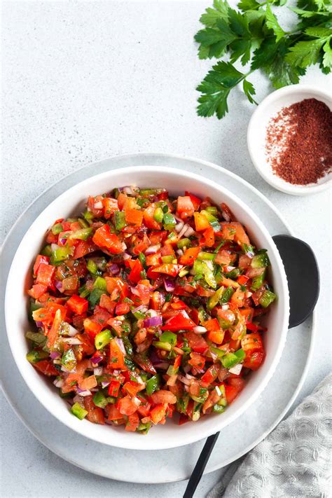 Ezme Turkish Pepper Salad Mrs Jones S Kitchen