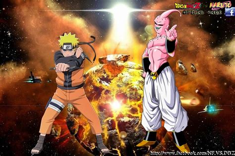 Naruto Vs Dragon Ball Z As Melhores Imagens Uzumaki Naruto Vs Majin Buu