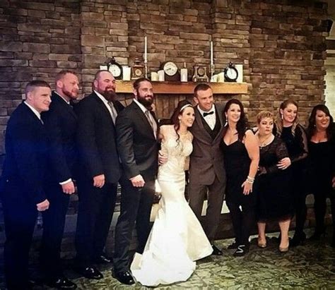 Nick And Mickie Aldis With Their Friends On Their Wedding Day Wwe