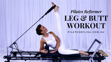 Pilates Reformer Leg And Butt Workout Youtube