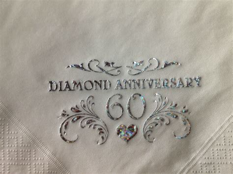 The second variant is less expensive, but it doesn't mean it's less meaningful or. 15 SPARKLING DIAMOND 60TH WEDDING ANNIVERSARY QUALITY ...