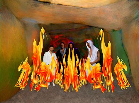Shadrach Meshach And Abednego Painting By Bruce Nutting Fine Art America