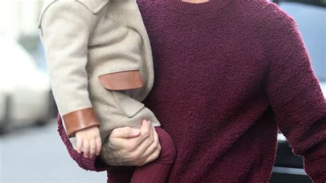 David Beckham And Harper Step Out In Matching Outfits Our Hearts Melt