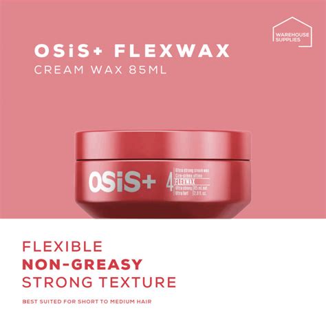 Schwarzkopf Osis Flexwax Mighty Matte Wax Ml Classic Packaging