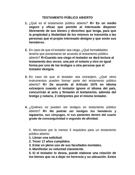 Carta De Amonestacion Formato De Testamento Publico A Vrogue Co