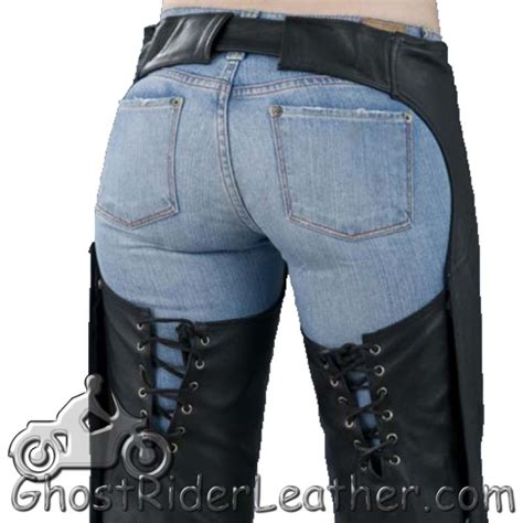 Women S Leather Motorcycle Chaps Biker Leather Chaps