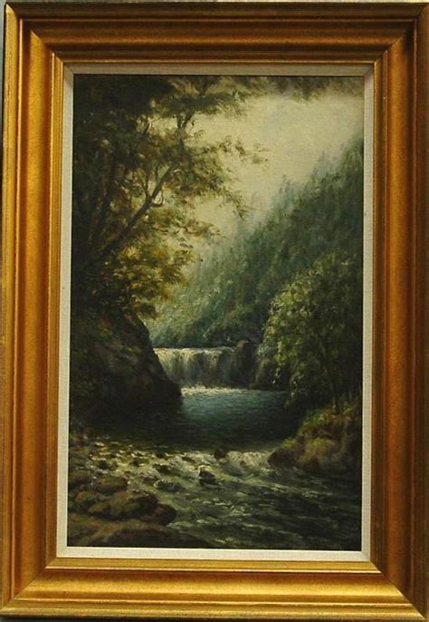 Coulter William Alexander Oil On Canvas Painting Signed Near Skagg