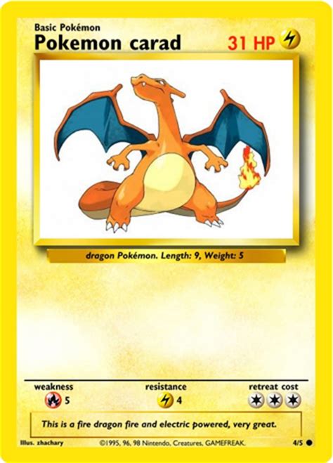 The english expansion was released on. How To Make Your Own Pokemon Card | Zaxihow