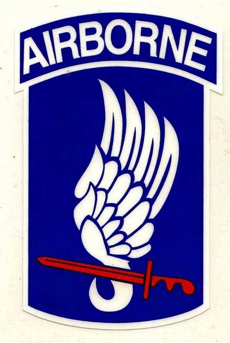 173rd Airborne Decal Ebay Airborne Vinyl Decals Military Wallpaper