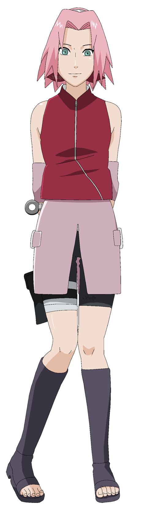 Sakura Chan Lineart Colored By Dennisstelly On Deviantart
