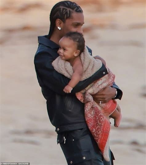 Rihanna And Boyfriend Aap Rocky Show Off Their Adorable Baby Son In