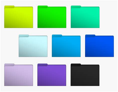 Folder Icon Colors Imagesee