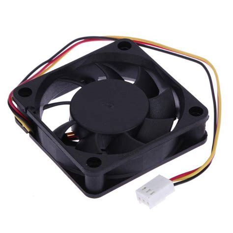 12v Dc Cooling Fan With 3 Pins Connector 40mm X 40mm