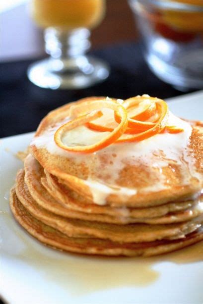 Orange Cloud Pancakes Indulgent Food Doterra Recipes Breakfast Treats