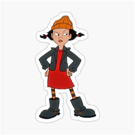 Ashley Spinelli Recess Badge Retro 90s Kids Cartoon Tv Show Gang Hero