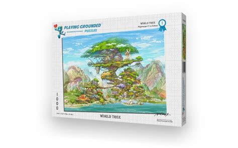 World Tree 1000 Piece Jigsaw Puzzle Playing Grounded Puzzles