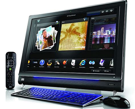 25 Touch Screen Desktop All In One Hp Iq815 Total
