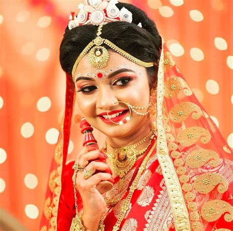 Pin By Pooja Patra On Bengali Bridal Makeup Bengali Bridal Makeup