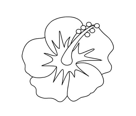 You can print out this hawaiian flower coloring page and have your child fill in the hawaiian flower with every color of them choice. Hawaiian Flower Coloring Page at GetColorings.com | Free ...