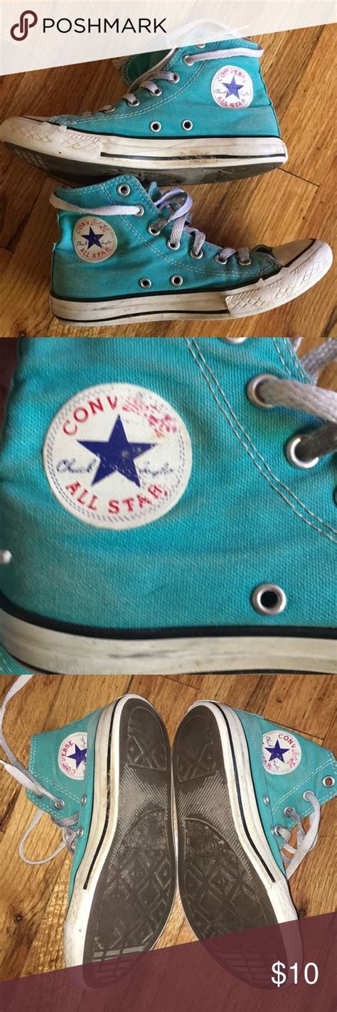 Aqua Converse High Tops How To Wear Sneakers Converse High Tops How