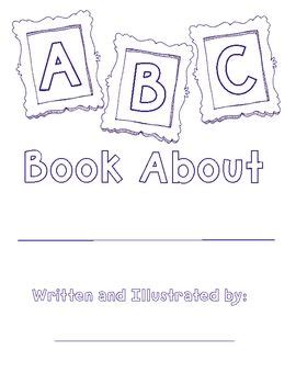 The screenshot below displays a cover page i created in microsoft word from scratch. FREE Alphabet Book Template | Alphabet book, Preschool letters, Writing activities