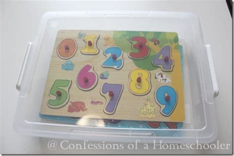 Puzzle Organization Confessions Of A Homeschooler