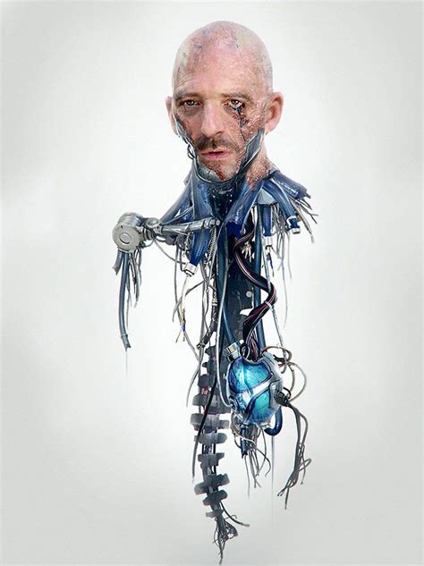 Destroyed Android Concept Art From Detroit Become Human Art Artwork
