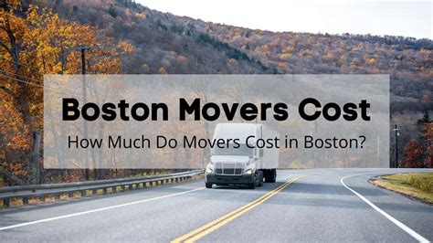 Boston Movers Cost 2023 🚚💰 How Much Do Movers Cost In Boston Tips