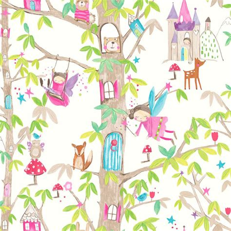 We have 64+ background pictures for you! FAIRY DUST GLITTER & WOODLAND FAIRIES WALLPAPER IN PINK & WHITE KIDS BEDROOM NEW | eBay