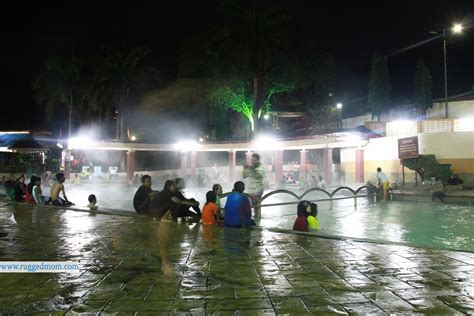 The main pool at tanfeng hot springs. Hot spring Ulu Legong