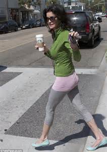 Janice Dickinson Shows Her Playful Side On Very Big Coffee Run To
