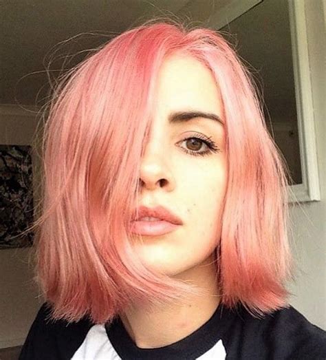 28 Pink Hair Ideas You Need To See Pink Hair Peach Hair Pixie Hair