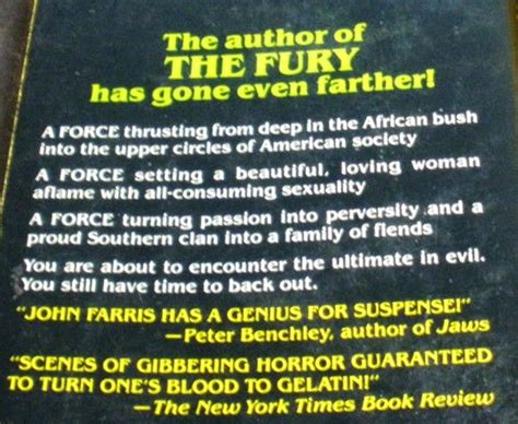 Too Much Horror Fiction All Heads Turn When The Hunt Goes By By John Farris 1977 At Play In
