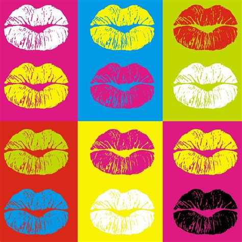 Pop Art Kisses Part Of Our Fun And Bright Pop Art Range Aside From Our