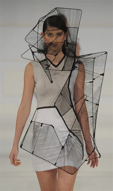 From Geometric Fashion Textiles Fashion Futuristic