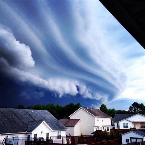 Mothership Shelf Cloud Over Cabell Co Wv June 2014 Clouds
