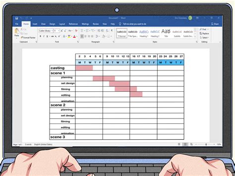 Creating A Gantt Chart