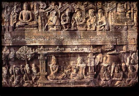 Gambar Relief Avadana Candi Borobudur Mahadhammo Gambar Dinding Di Rebanas Rebanas