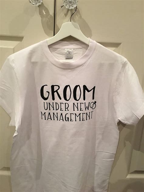 Custom Bride And Groom T Shirts New Management Wedding Etsy