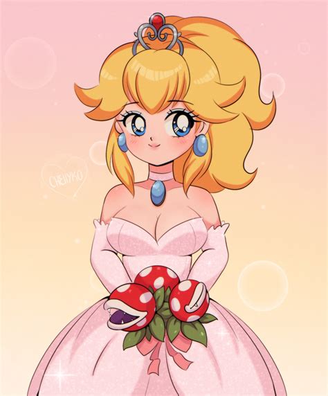 Princess Peach Piranha Plant And Princess Peach Mario And More