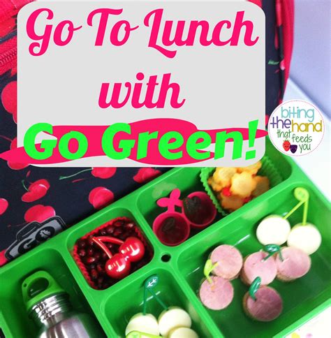 Biting The Hand That Feeds You Cherry Baby Go Green Lunch Box