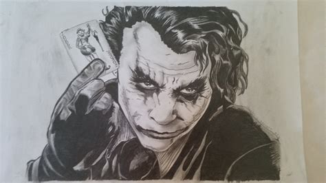 And while that was a big mistake i am going to prevent you from making drawing mistakes on your portrait of heath ledger as the joker. The Joker - Dark Knight (Heath Ledger) - Pencil Sketch. As a artist who is face blind this piece ...