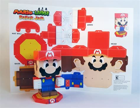 Mario And Luigi Paper Jam Papercraft Premium Behance