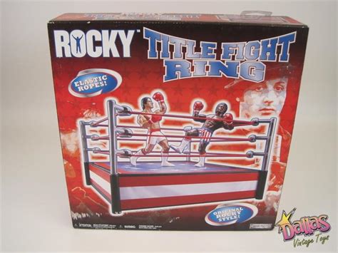 2006 Jakks Pacific Rocky Title Fight Ring 1a