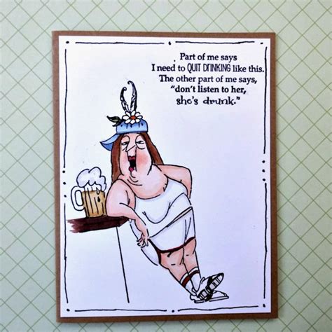 Drinking Card Humorous Birthday Card Beer Card Funny All Etsy