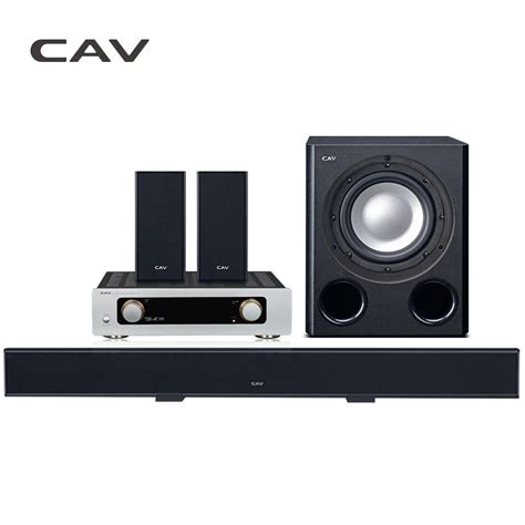 Cav Home Theater System 51 Bluetooth Soundbar Subwoofer Smart Multi 5